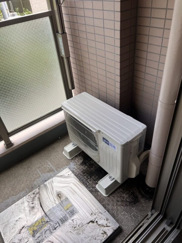東村山市のエアコン施工実績23年9月 (2)