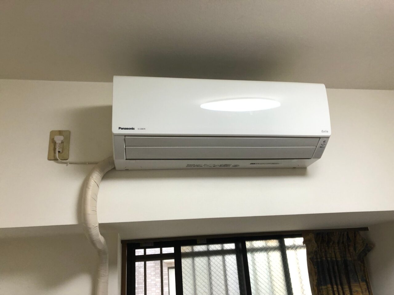 【施工事例】中古エアコン標準取付工事　羽村市