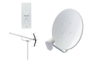 【工事込み】BS・CSアンテナ 「地デジ＆BS・CS視聴プラン」￥89,000