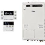 【設置込み】熱源機[浴室・台所リモコンセットMBC-240V(A)][床暖房3系統・熱動弁内蔵][2-3][屋外壁掛型][PS設置型][前面排気][フルオート][24号][ユーロホワイト]￥241,000