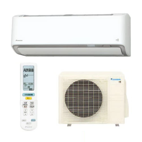 DAIKIN 25年モデル S225ATAS ホワイト AXシリーズ (主に6畳用)【標準取付込み】￥162,000（税込み）