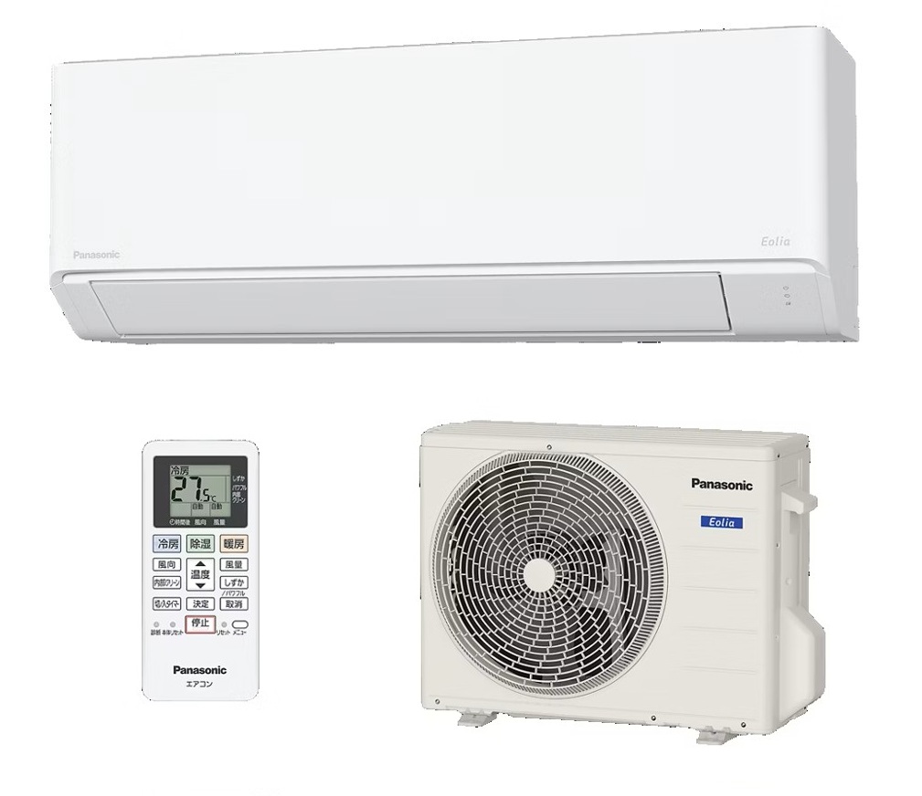パナソニック 25年モデル 主に10畳 CS-285DFL 100V ¥75,900(税込み)