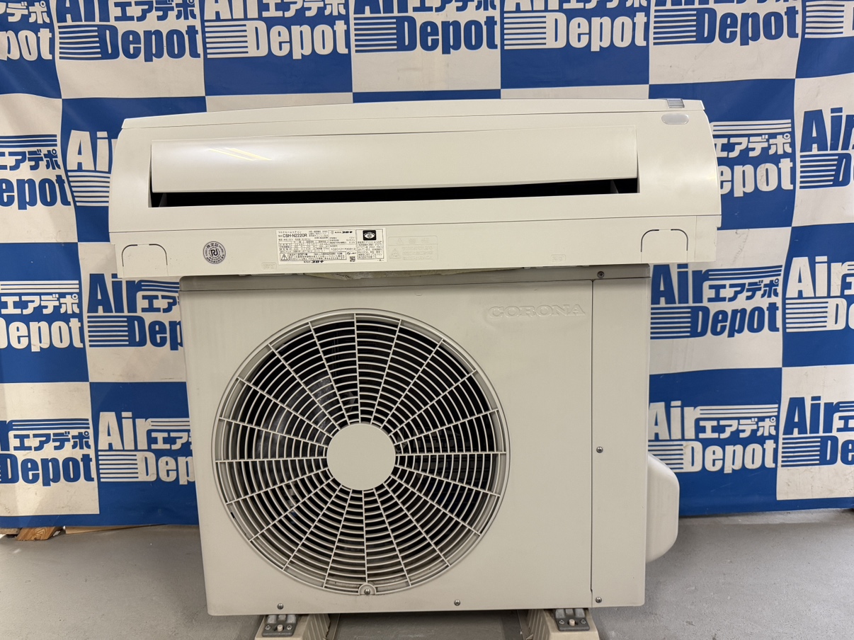 【中古】コロナ 21年モデル 主に6畳 CSH-N2220R 100V ￥20,000（税込み）