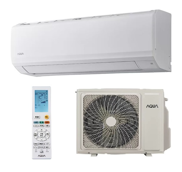 【入れ替え標準工事込み】東京ゼロエミ長期利用 AQUA（アクア） 25年スタンダードモデル 主に10畳 AQA-E285A  100V ￥70,000（税込み）