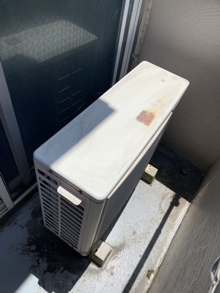 交換前の室外機