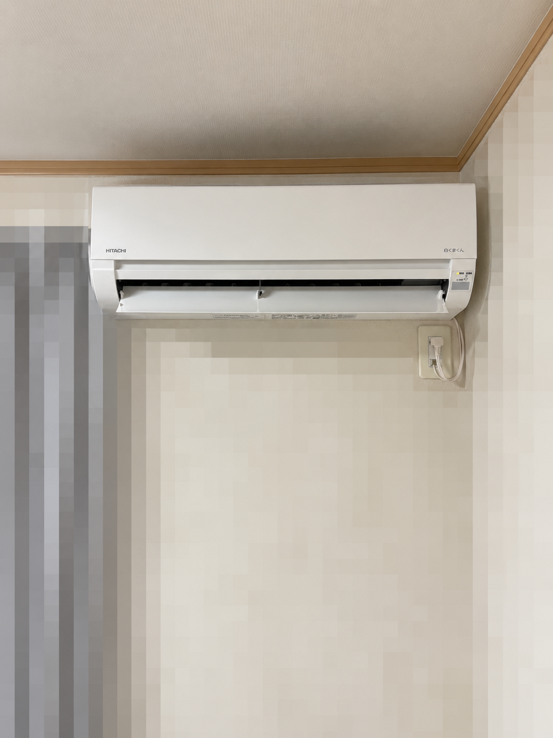 東京都国分寺市で設置した日立RAS-AJ2225Sの室内機