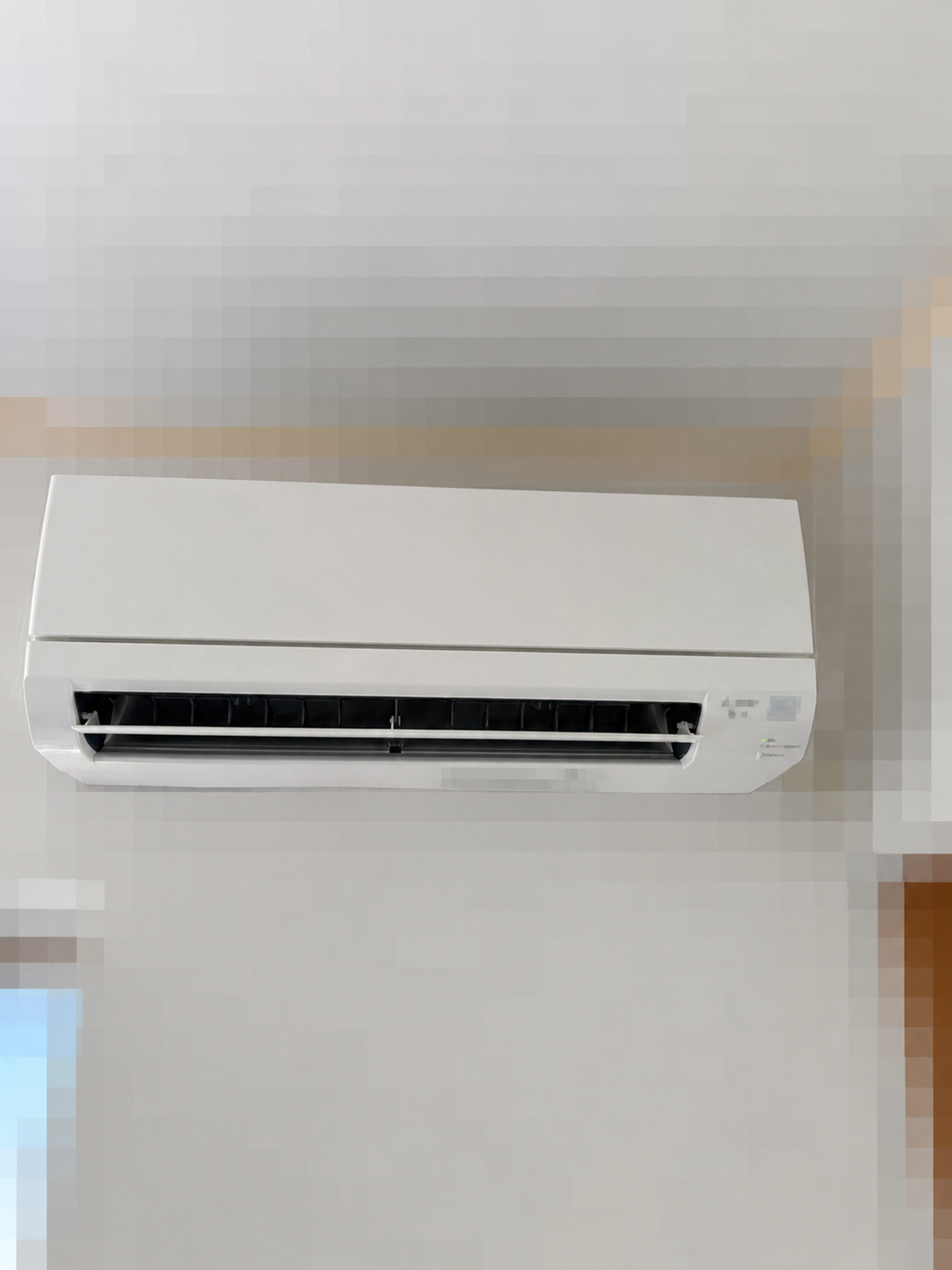 埼玉県所沢市で設置した三菱電機14畳用エアコンの室内機