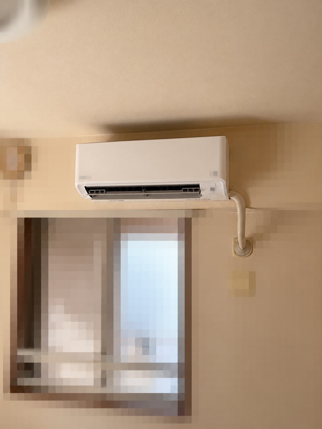 東京都国分寺市で交換したダイキン6畳用エアコンの室内機