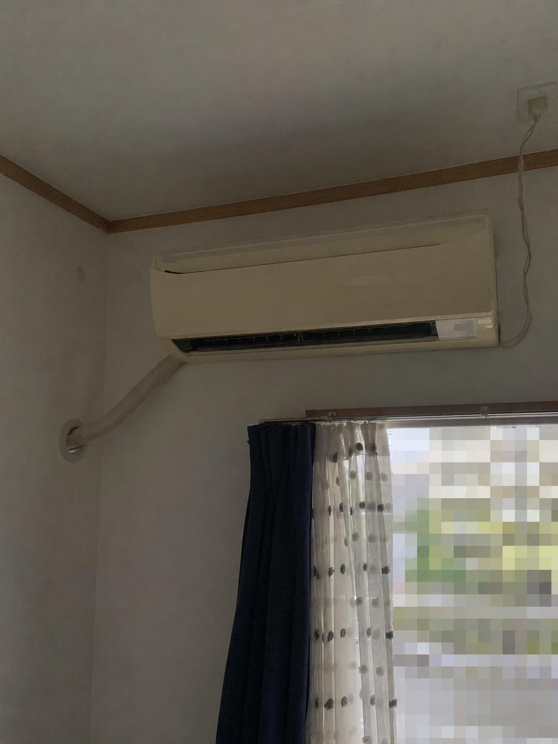 東京都国立市でエアコン交換工事|ダイキン GXシリーズ S224ATGS 6畳用へ入れ替え