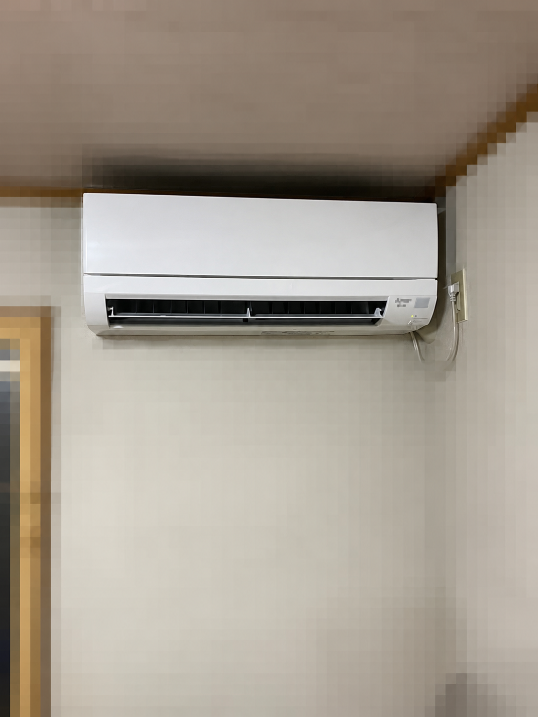 東京都杉並区 三菱電機 霧ヶ峰 MSZ-GV2225-W エアコン交換工事 施工後