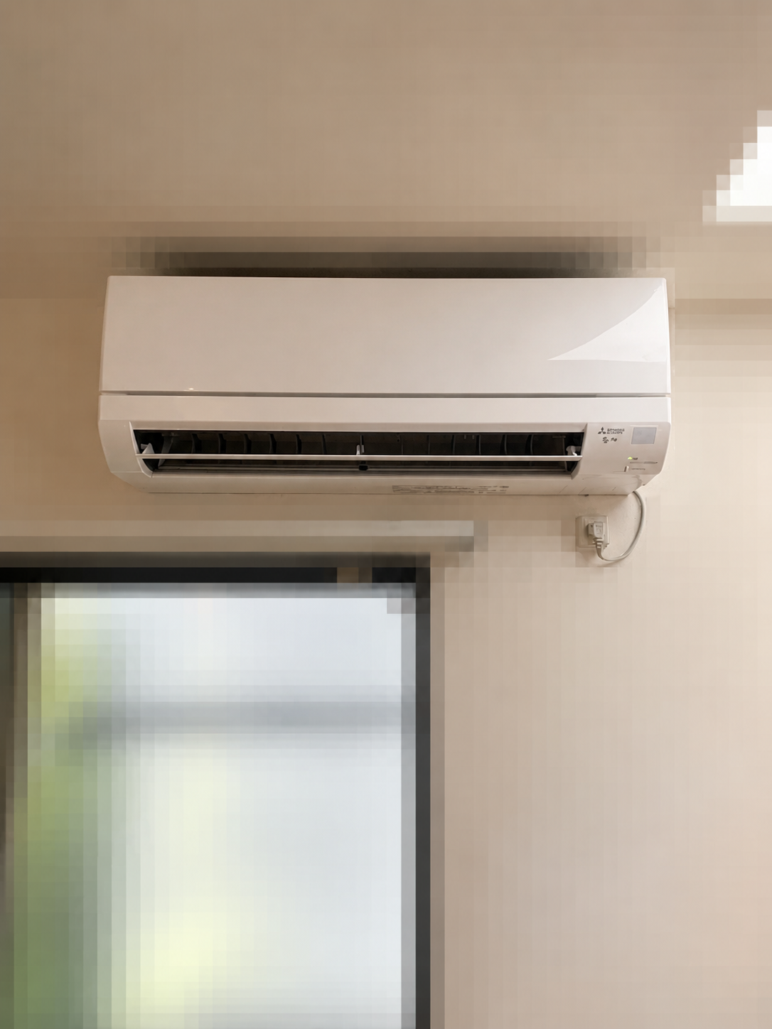 東京都練馬区 三菱電機 MSZ-GV2525 エアコン交換工事 施工後