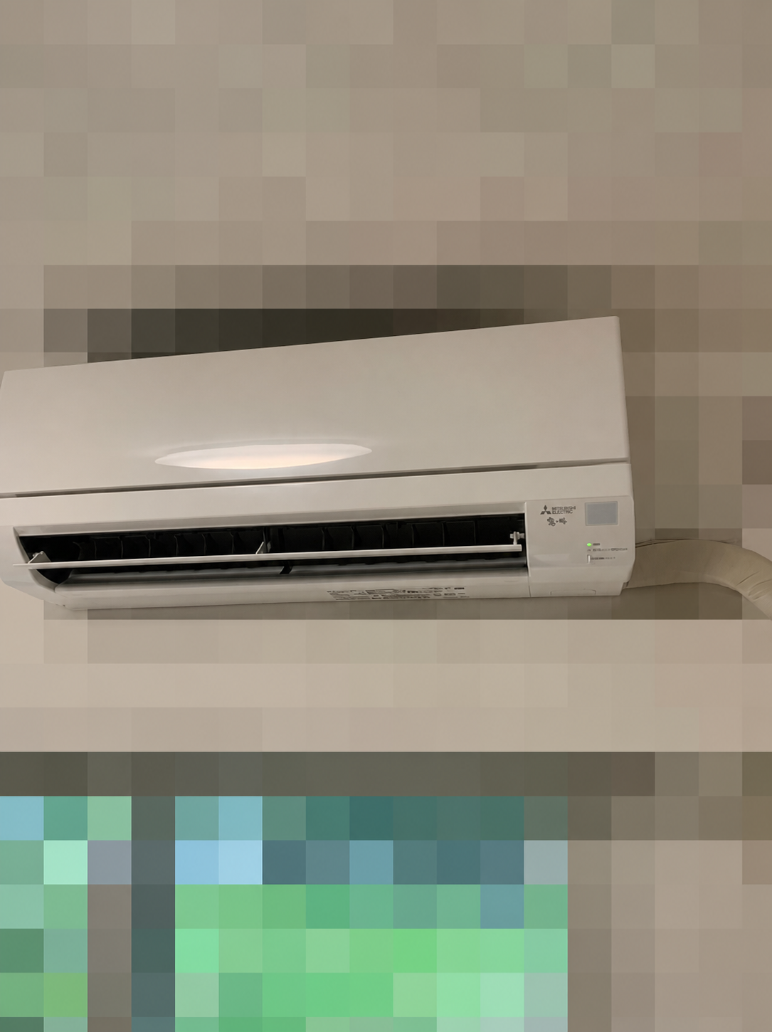 東京都町田市 三菱霧ヶ峰 MSZ-GV2525 新規設置 室内機