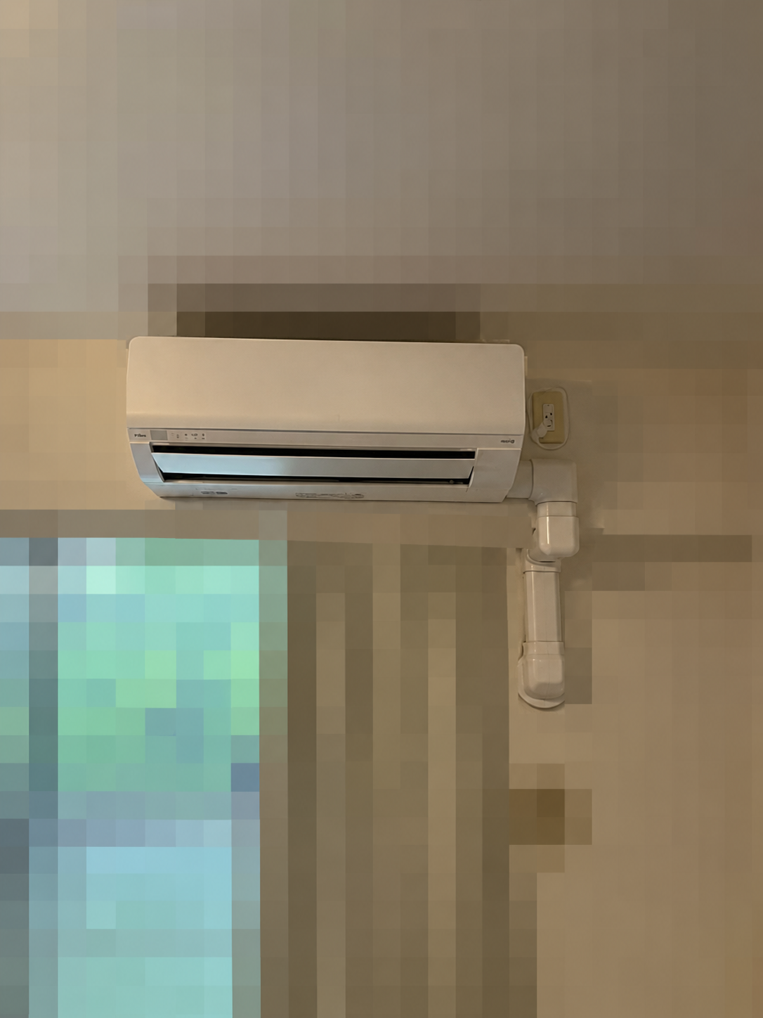 東京都稲城市 富士通ゼネラル nocria Lシリーズ AS-L405S2 エアコン交換工事 施工後