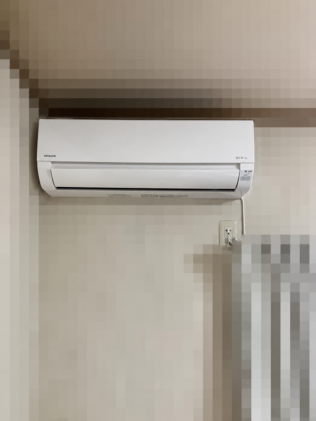 東京都杉並区 日立 白くまくん RAS-AJ2225S エアコン交換工事 施工後