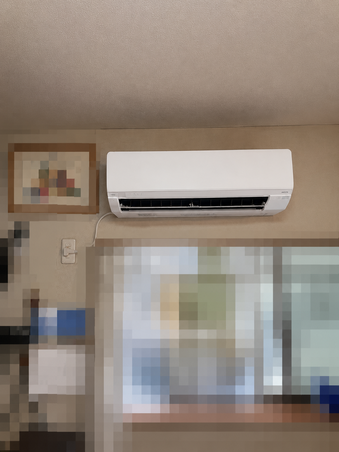 東京都中央区 エアコン施工後