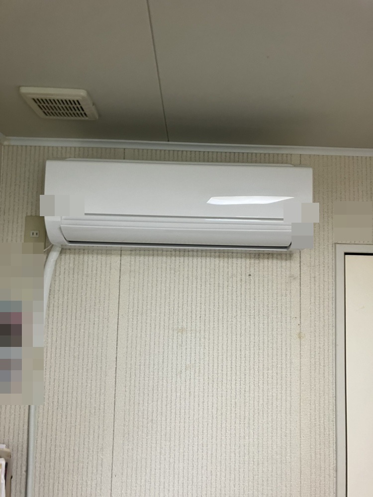 エアコン交換工事 東京都東村山市 1台目施工後