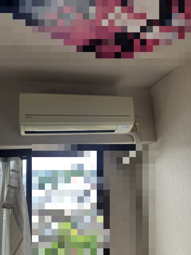 東京都小平市 エアコン交換工事 施工前