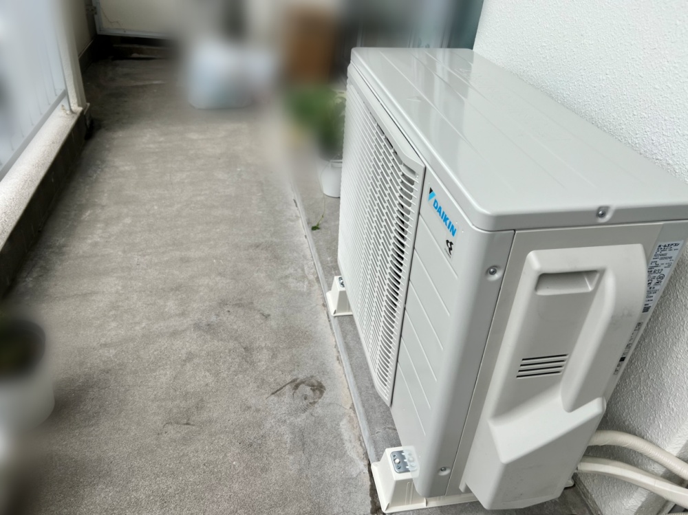 江東区施工後室外機