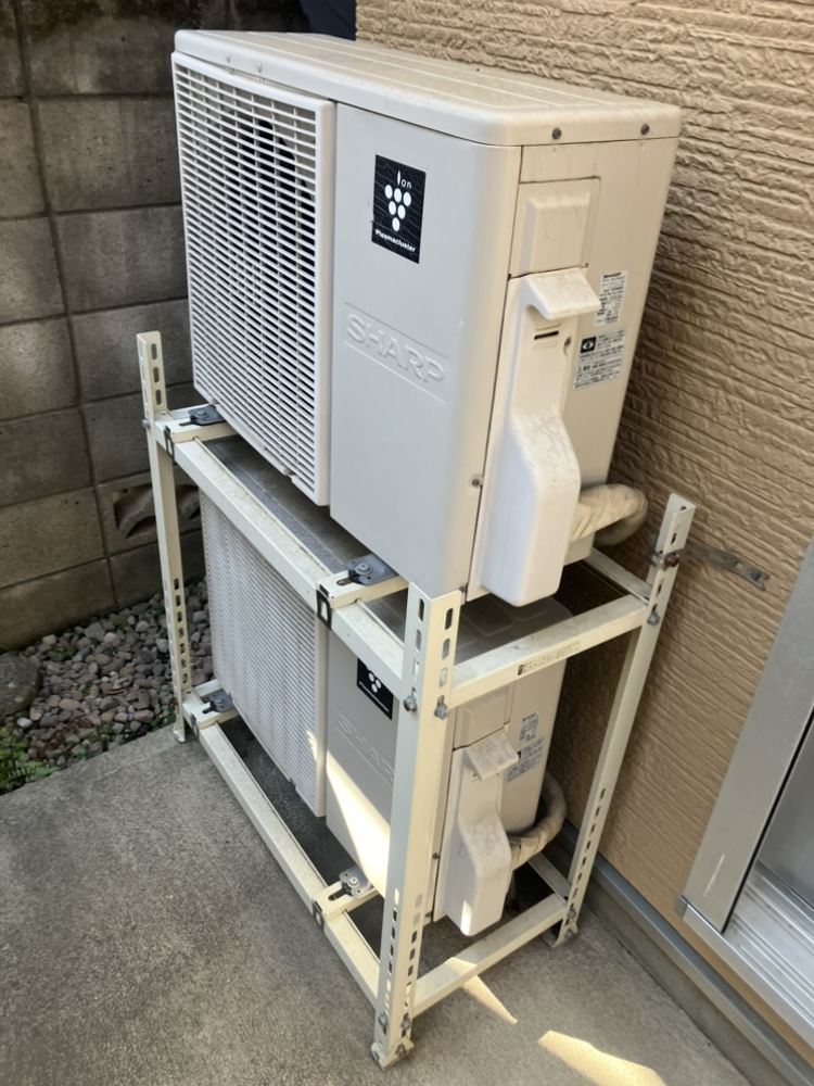 杉並区施工前室外機