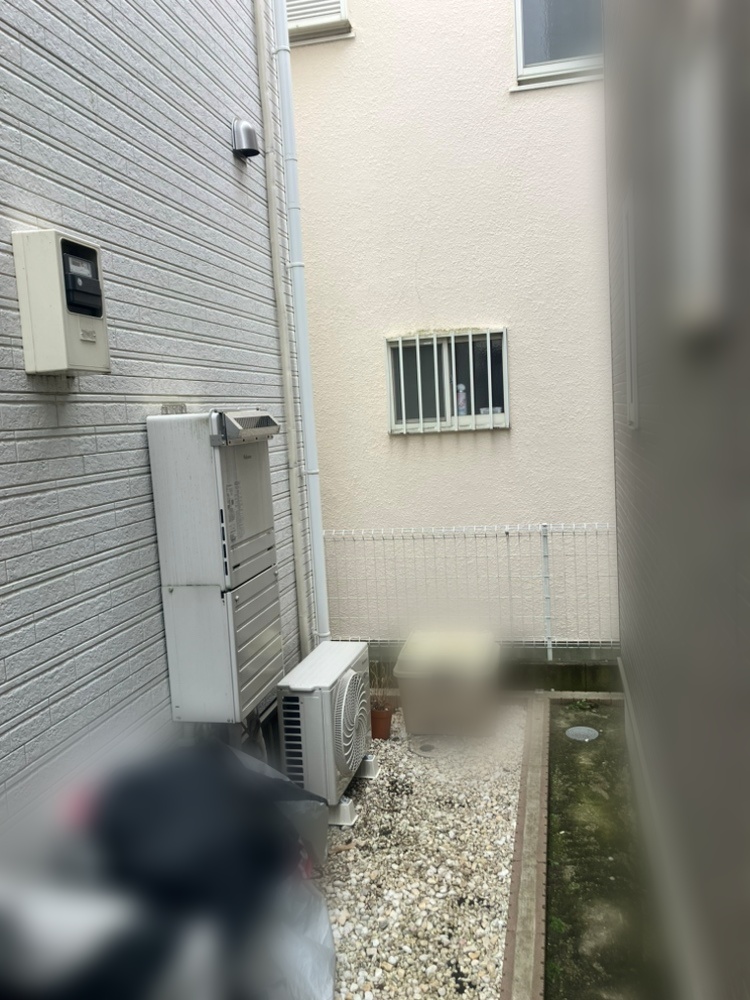 相模原市施工後室外機