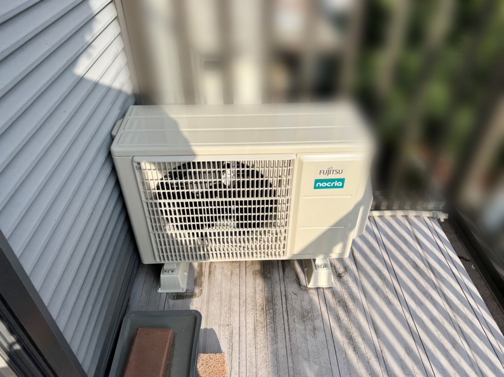 板橋区施工後室外機
