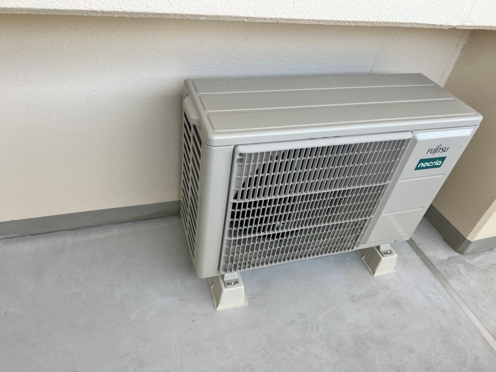 北区施工後室外機