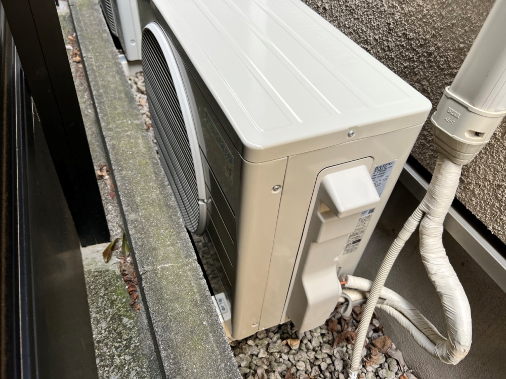 豊島区施工後室外機