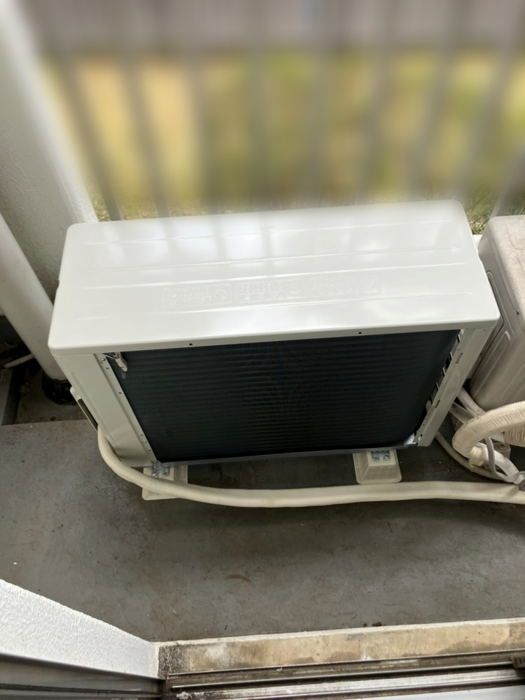 町田市施工後室外機
