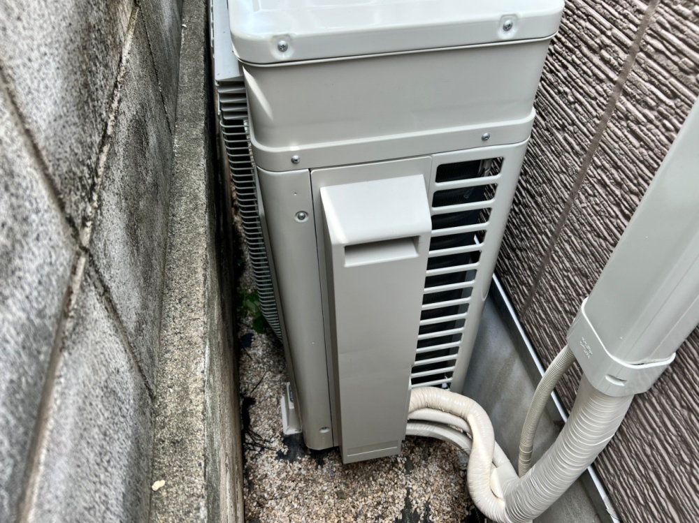 板橋区施工後室外機