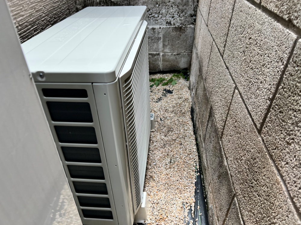 板橋区施工後室外機