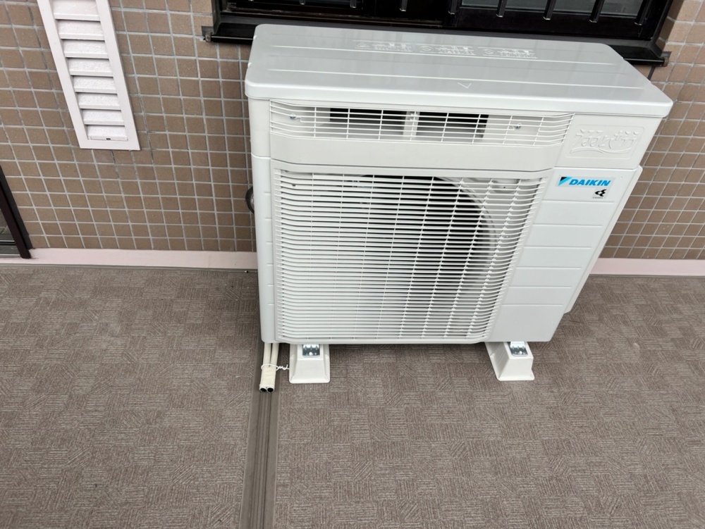 江戸川区施工後室外機