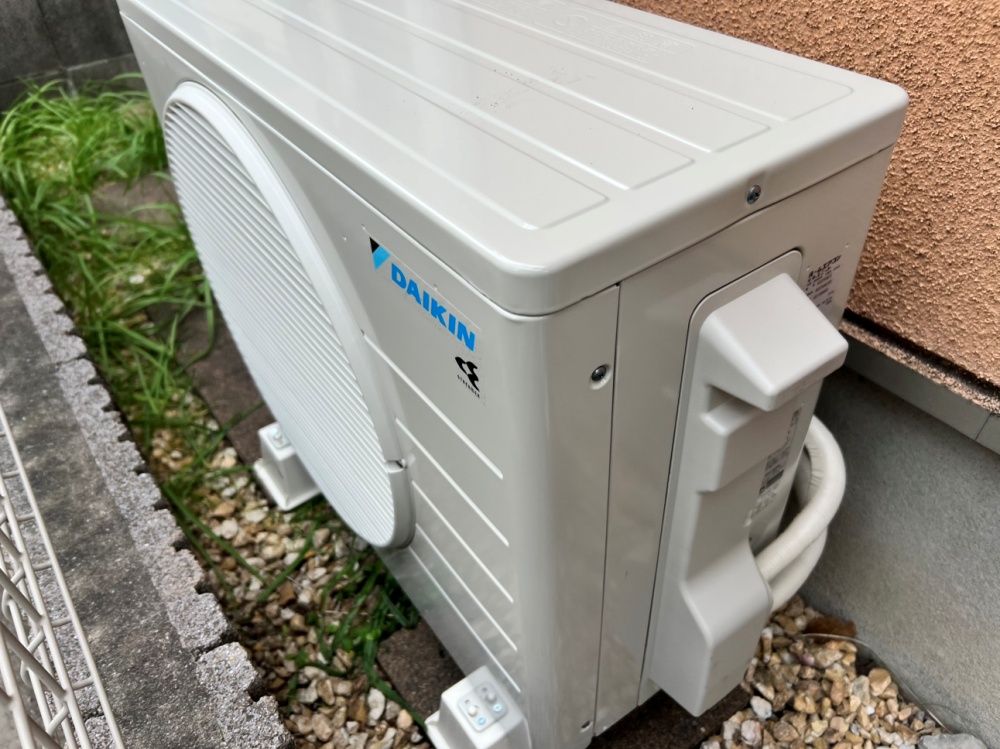足立区施工後室外機