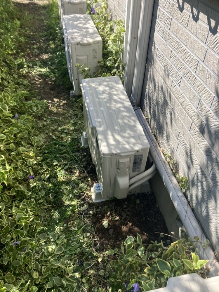 杉並区施工後室外機