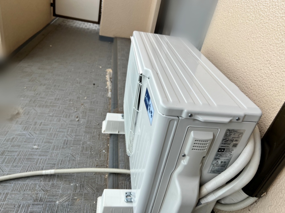 さいたま市施工後室外機