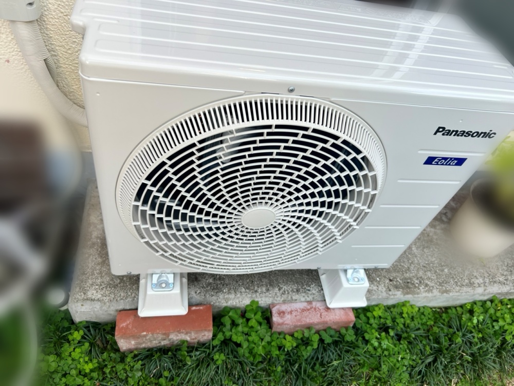 富士見市施工後室外機