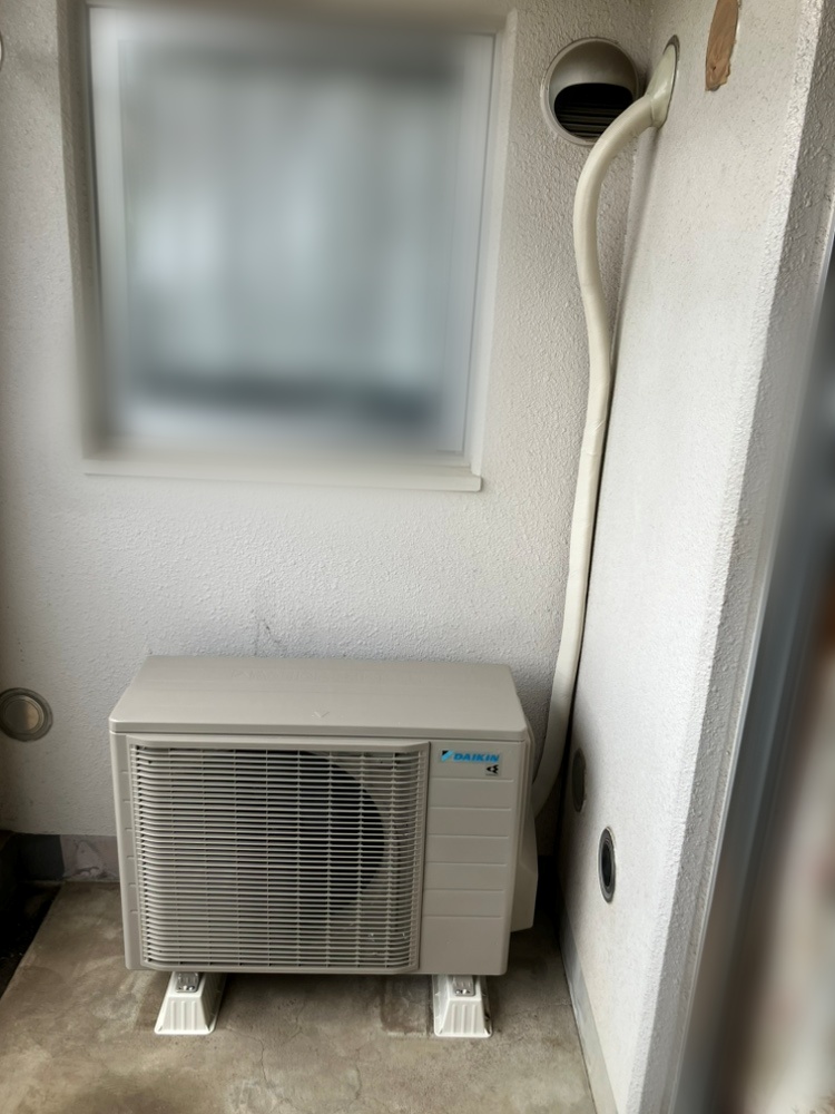 八王子市施工後室外機