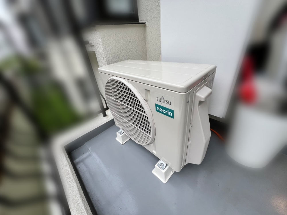 墨田区施工後室外機