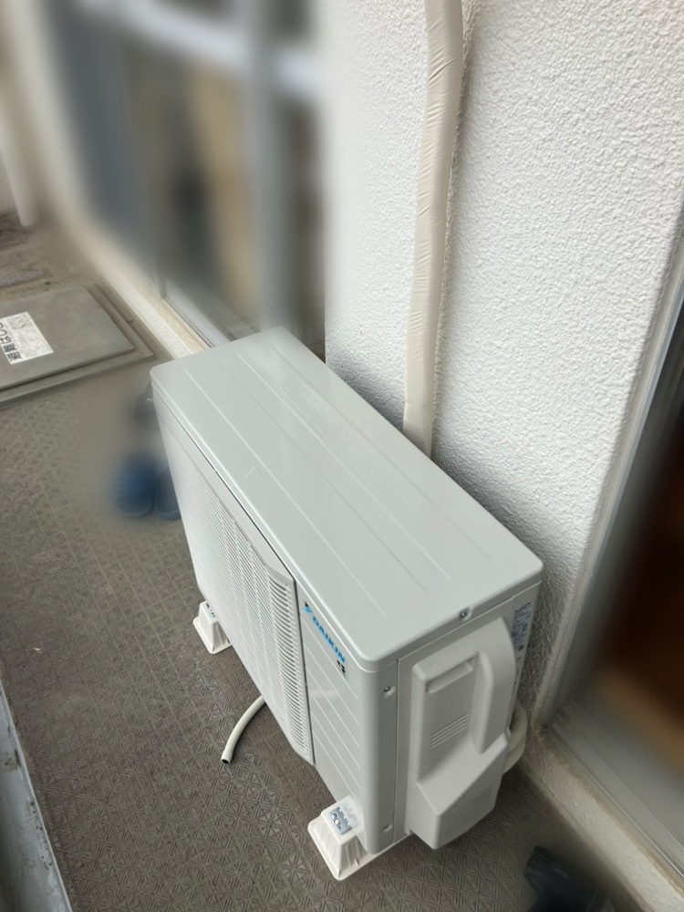 八王子市施工後室外機
