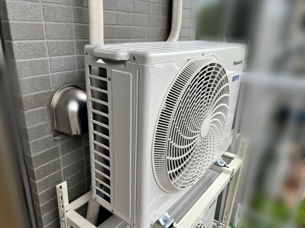 大田区施工後室外機
