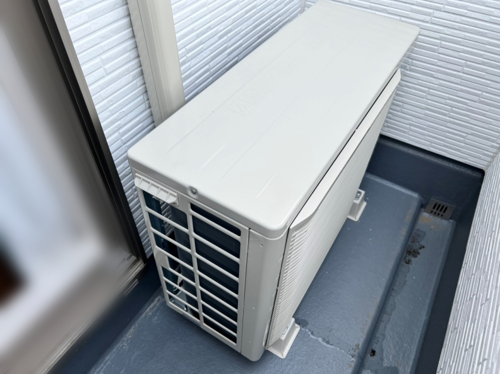 足立区施工後室外機