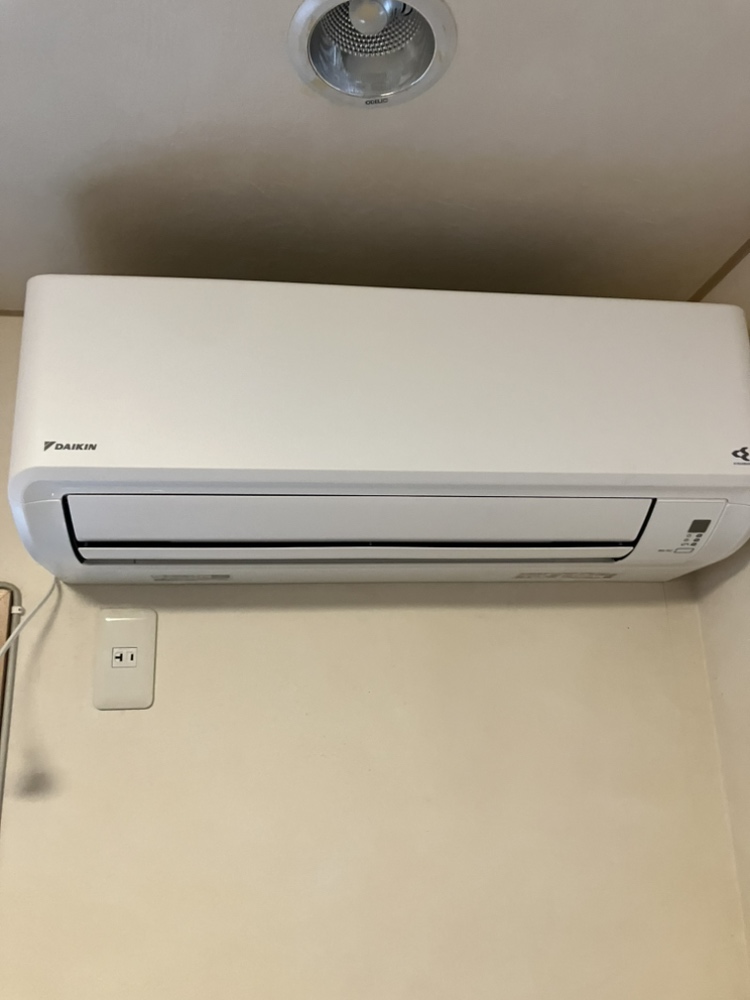 狛江市施工後室内機
