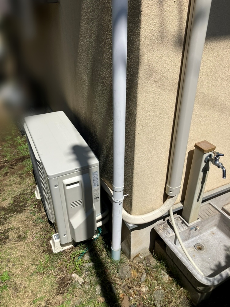 狛江市施工後室外機