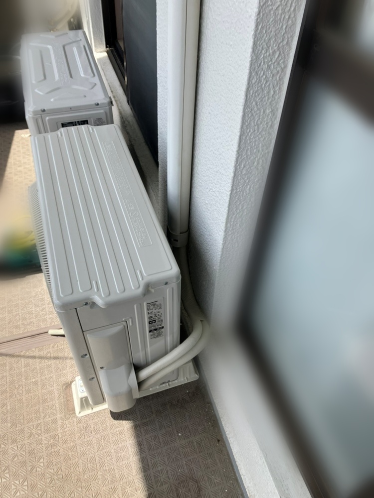 八王子市施工後室外機
