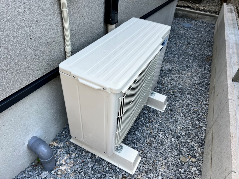 江戸川区施工後室外機