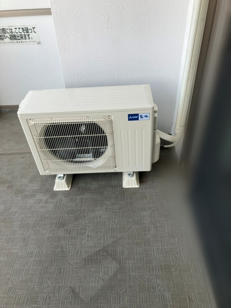 町田市施工後室外機