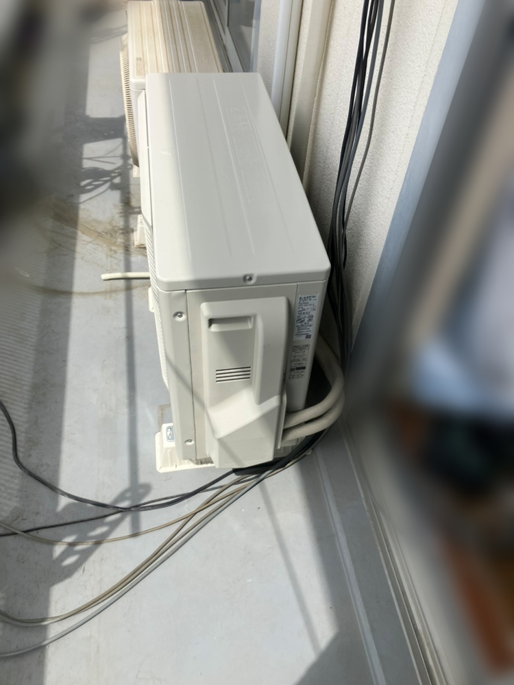 八王子市施工後室外機