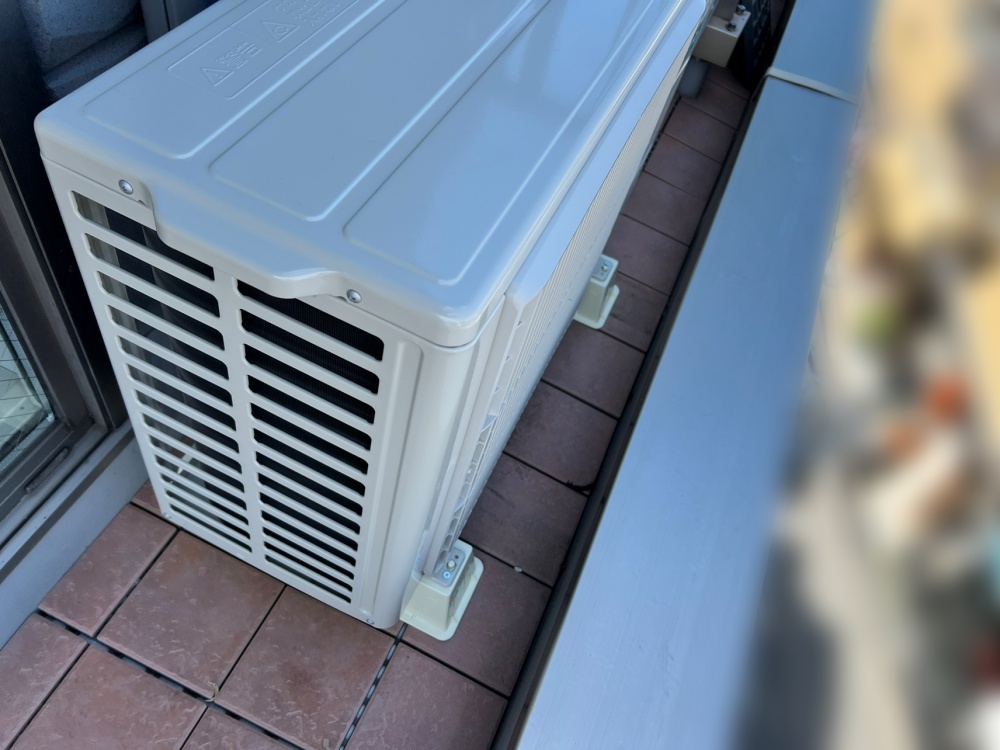 北区施工後室外機