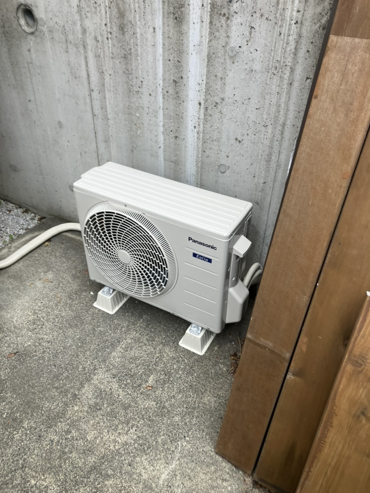 八王子市施工後室外機