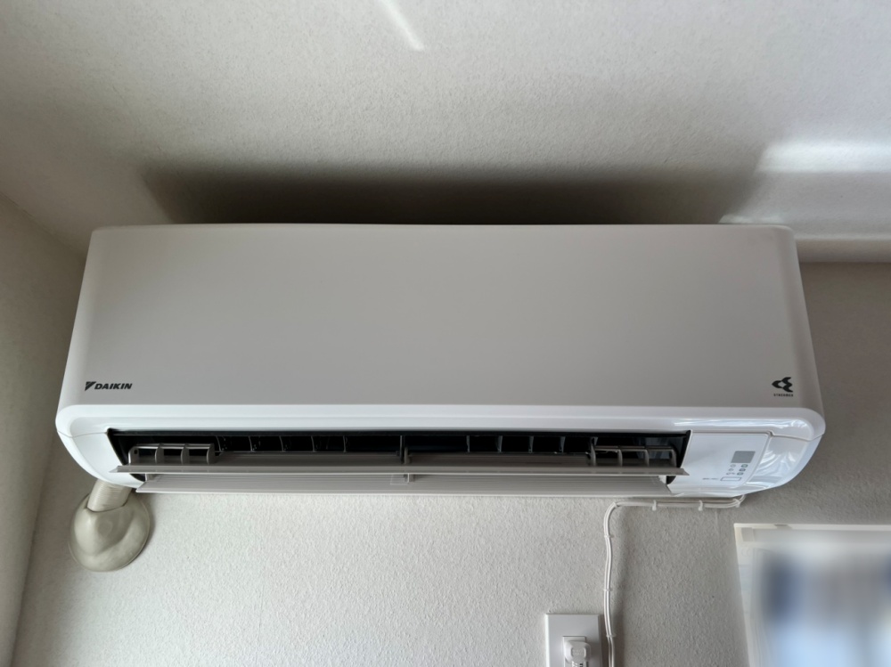 北区施工後室内機