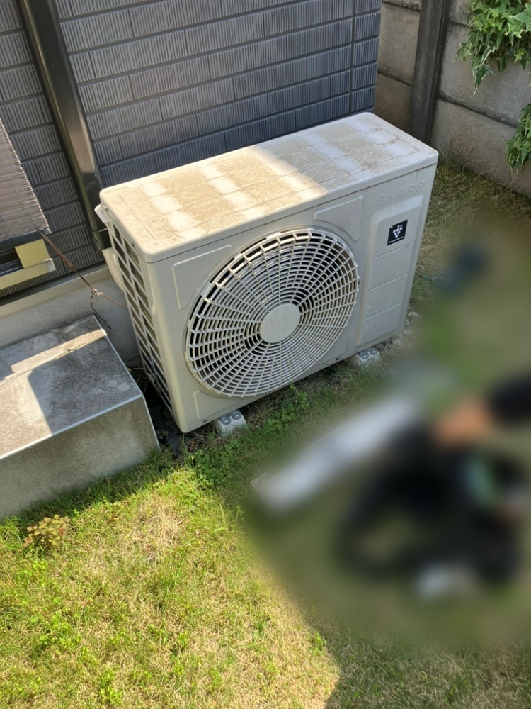羽村市施工前室外機
